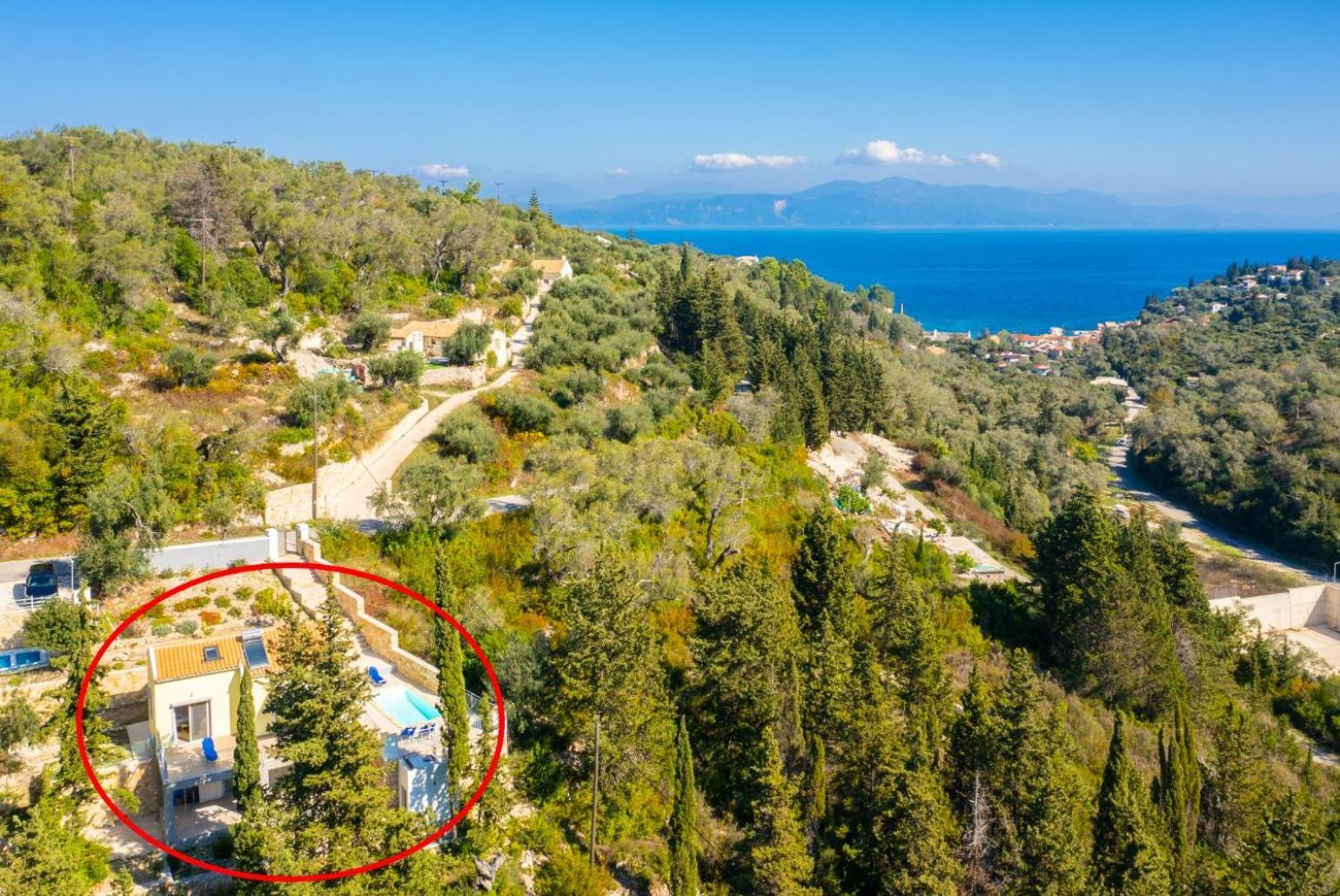 Villa Ifigeneia Gaios Eksteriør bilde